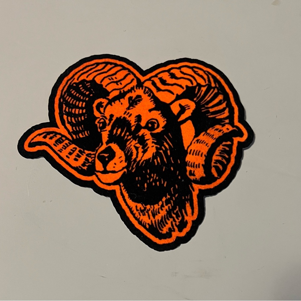 Filson Felt Ram Patch ~ Backpack Briefcase Duffle Tote Computer Bag 24 48 Hour